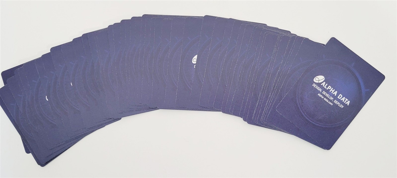 Alpha Data Design Develop Deploy Playing Cards New Military