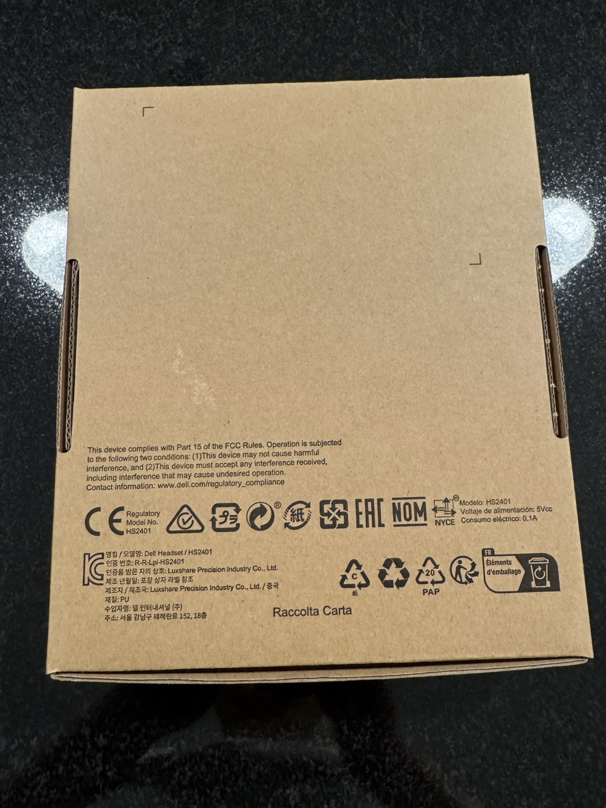 NEW Dell Pro Wired Headset w/Mic WH3024