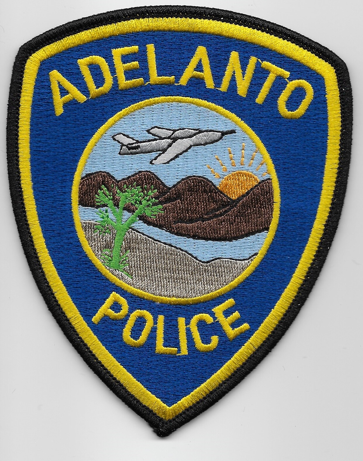 Adelanto Police State California CA Colorful