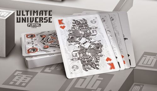 ULTIMATE UNIVERSE GRAYSCALE BICYCLE DECK PLAYING CARDS GAMBLERS WAREHOUSE
