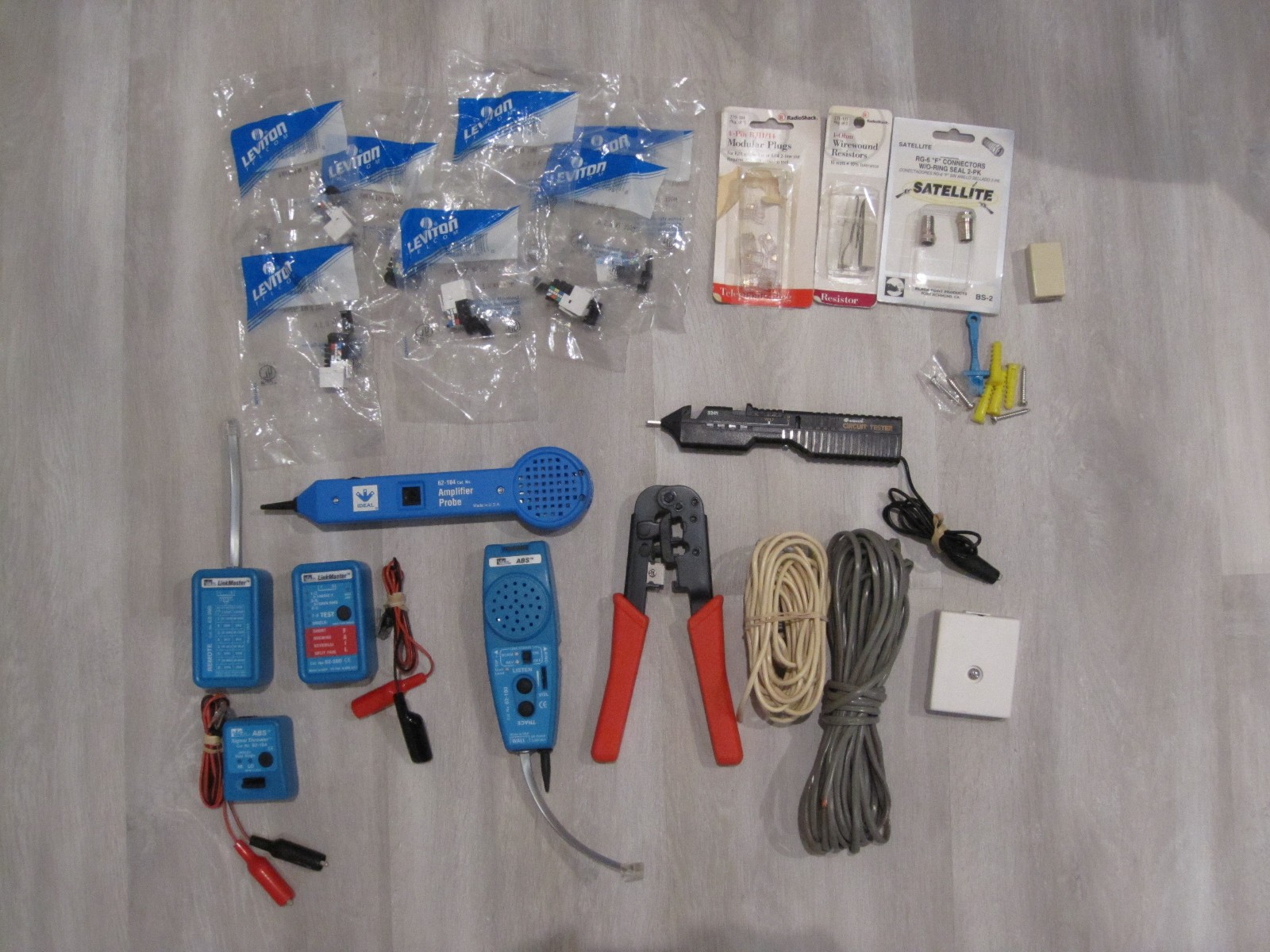Ideal Link Master LinkMaster Data Datacom Set 62-104, 62-180, 62-184, & Extra’s!