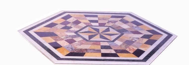 24" Marble Center patio Table Top Inlay multi stones art Handmade Work
