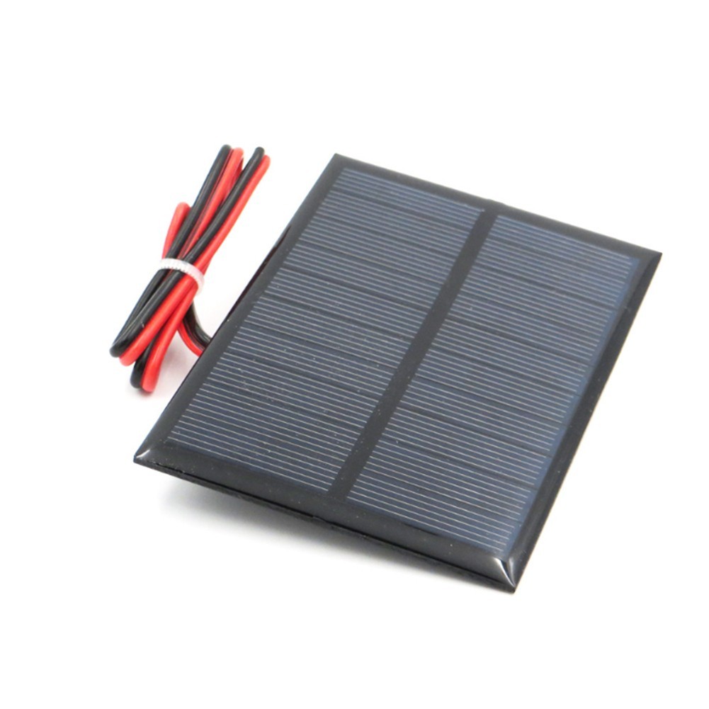 5V 1W Solar Panel 200MA Portable for Solar Powered Garden Lights and Toys