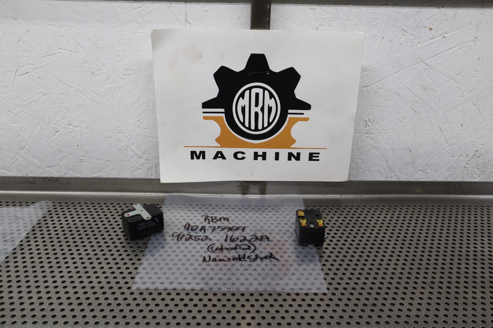 RBM 90A75909 91252 1622A Relays New Old Stock (Lot of 2)