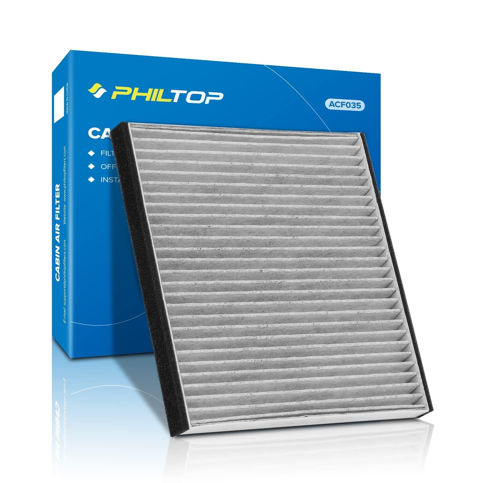 Cabin Air Filter with Activated Carbon Replacement CF10132