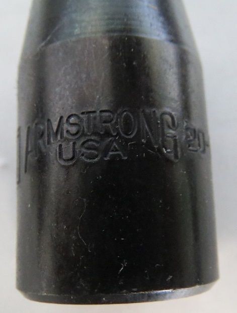 Armstrong 20-016A 1/2" Drive Impact Socket 6pt. USA