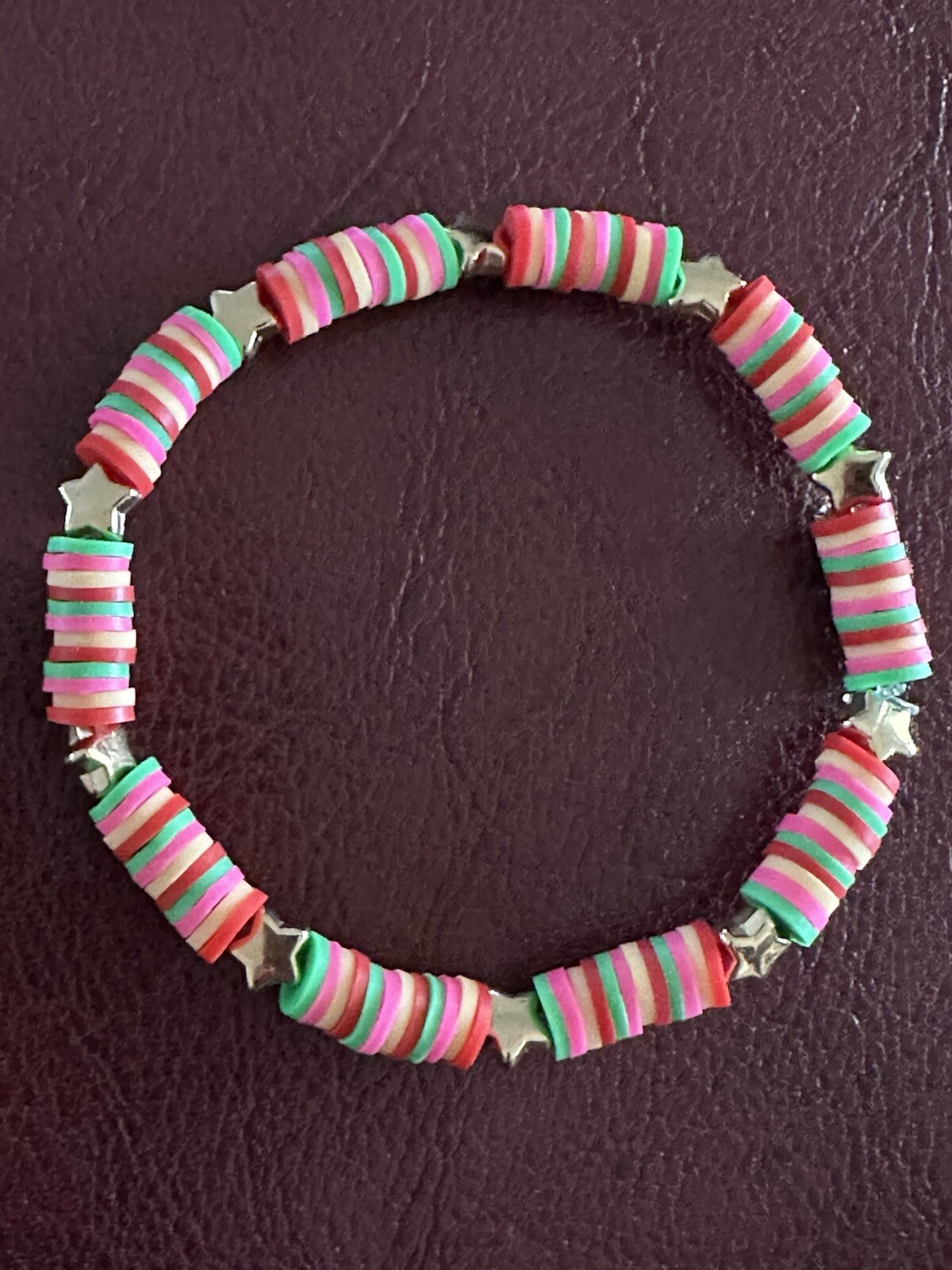 Handmade  Very Cute and Colorful Stretch Bracelet