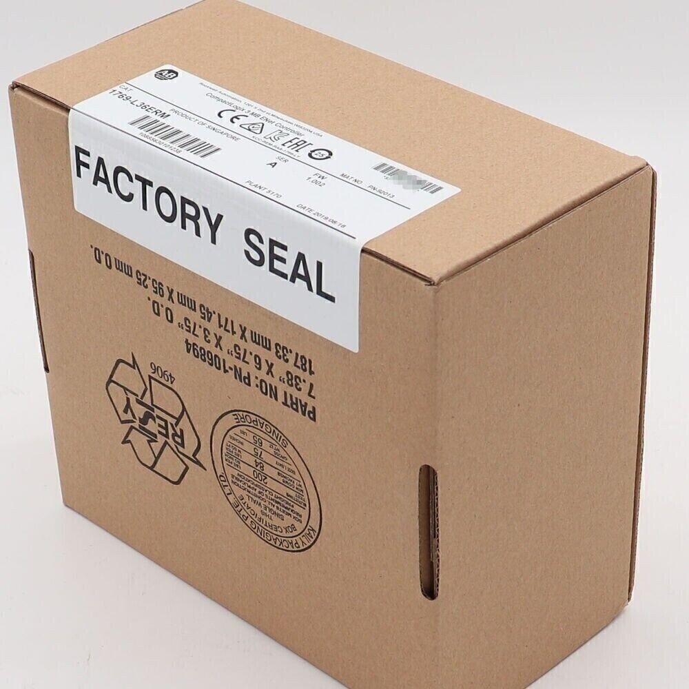 New Factory Sealed AB 1769-L36ERM SER A CompactLogix 3MB Motion Controller PLC