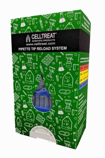 CELLTREAT 1000?L Ext. Length Low Retention Pipette Tip Reload System, NS, 229057