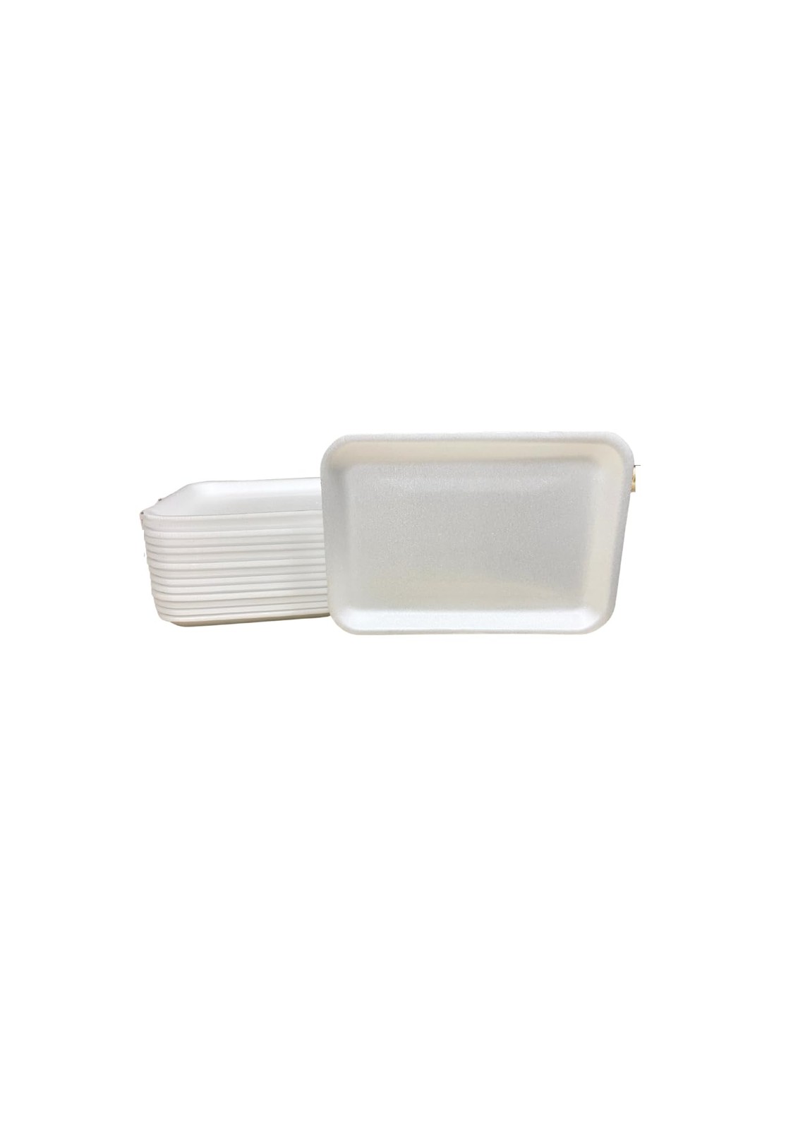 Crafts Foam Trays, White Foam Meat Tray Paint and Ink Mixing Trays Food Tray ...