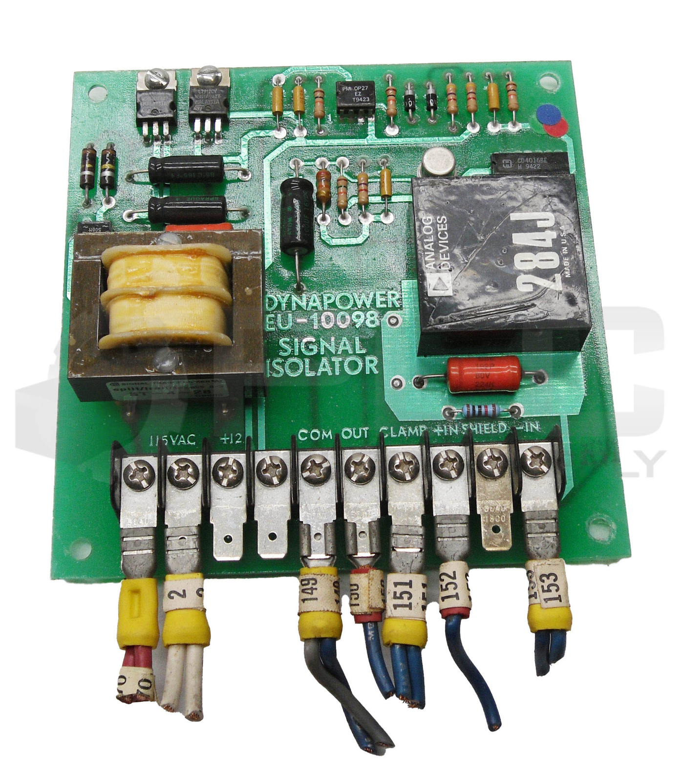 DYNAPOWER EU-10098 SIGNAL ISOLATOR