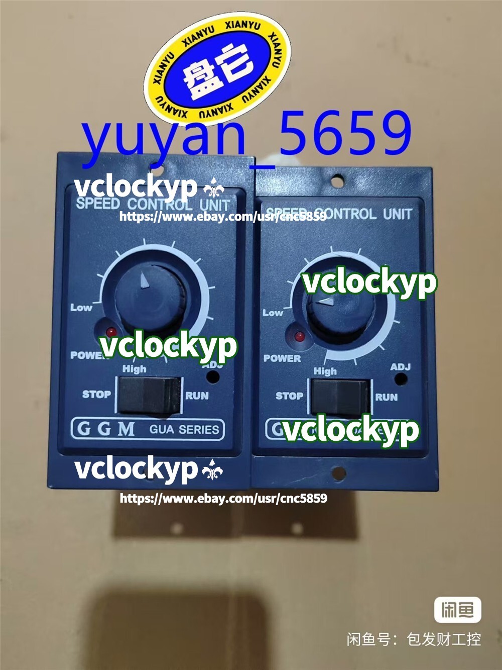 1PCS USED GGM GUA-C-25-A SPEED CONTROL UNIT #4361 LY