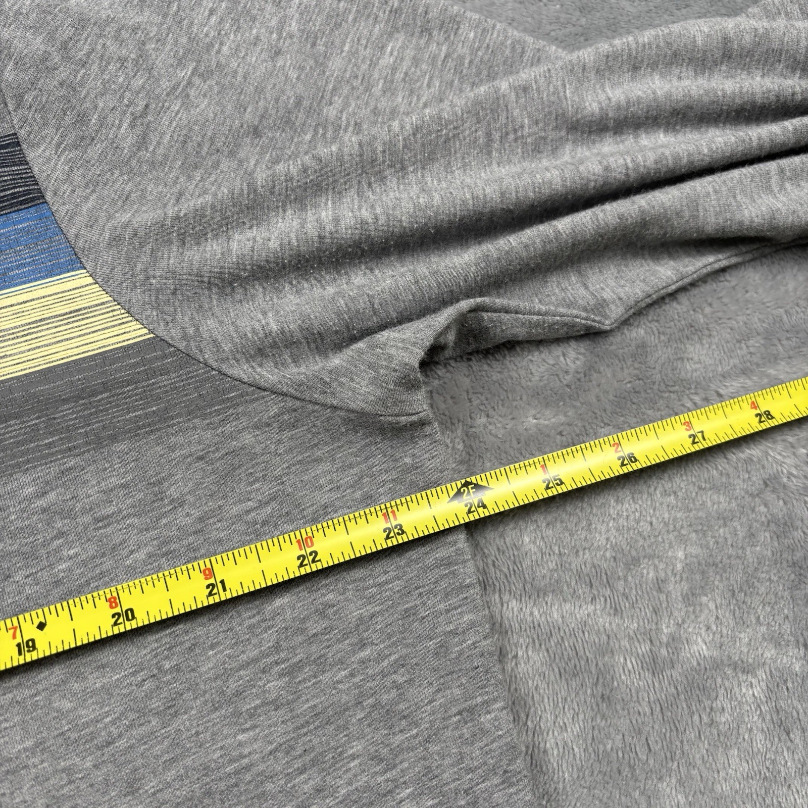 Travis Mathew Men's 1/4 Zip Cotton Stretch Blend Pullover Jacket Gray Large