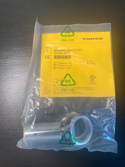 Turck Bi10-M30-AN6X-1141 Proximity Switch Sensor 10mm 10-30VDC 46176 NEW