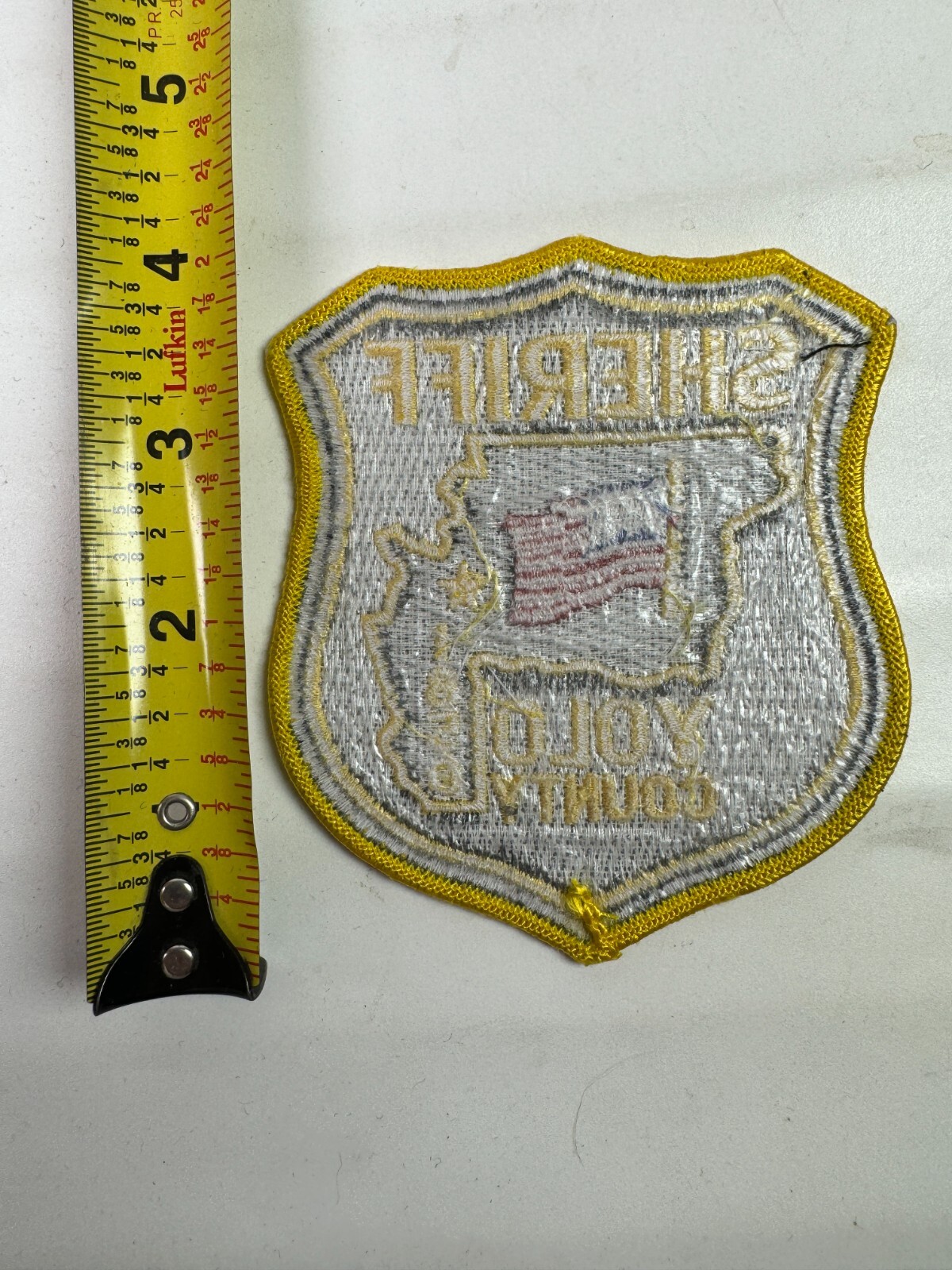 Yolo County Sheriff California CA Police Patch K4