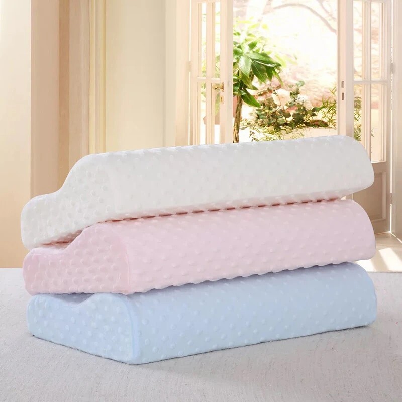 Memory Foam Pillow Sleeping Support for Orthopedic Cervical Neck Pain Relief