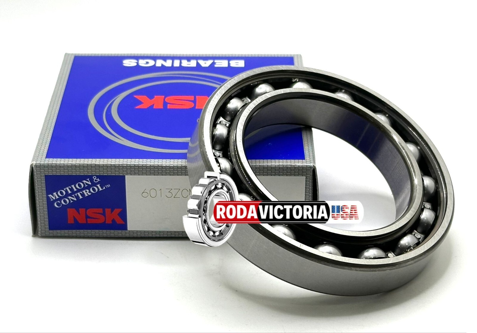 NSK JAPAN 6013 Z BALL BEARING, METAL SHIELDED ONE SIDE 65x100x18mm