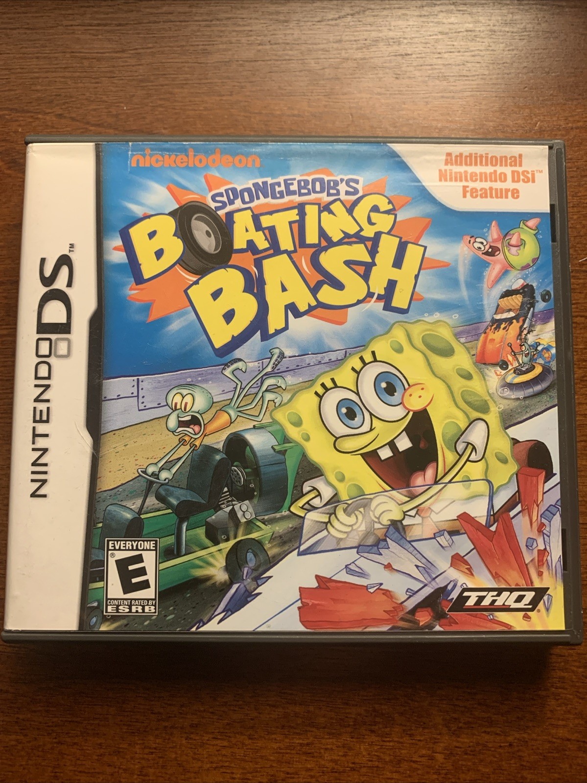 SpongeBob’s Boating Bash (Nintendo DS) Case ONLY No Game / Authentic USA Version
