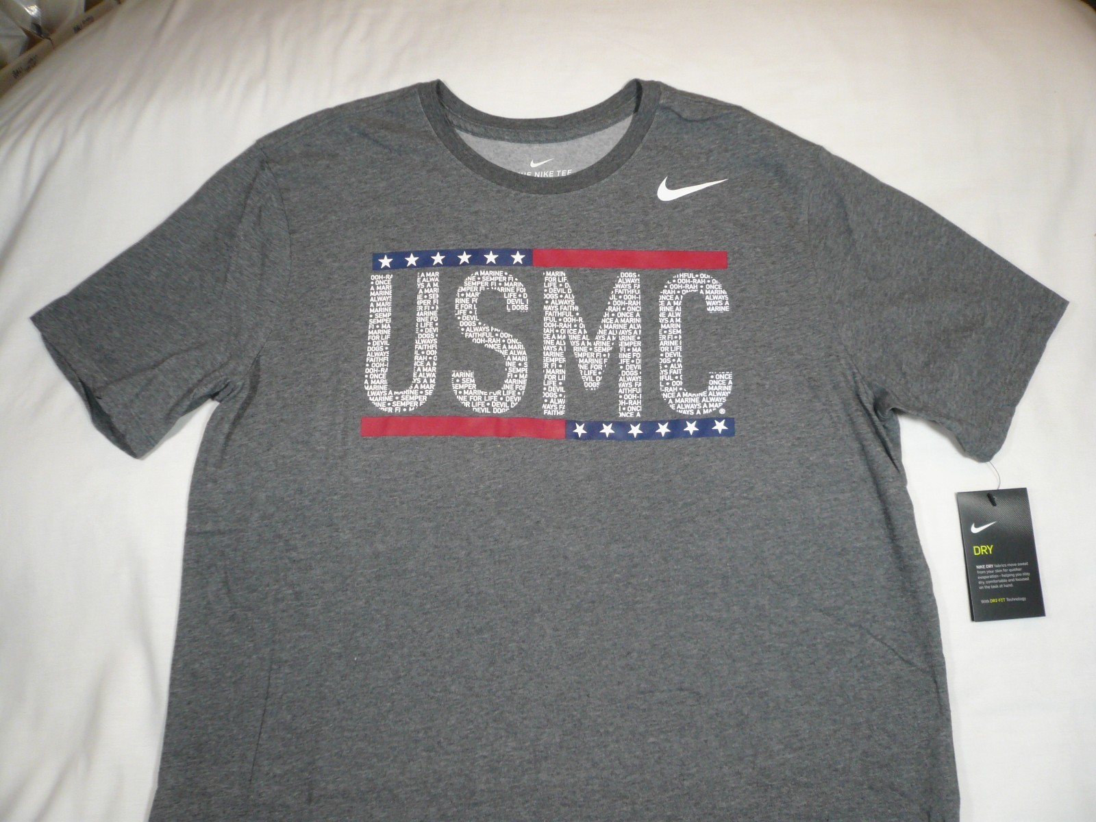 Nike USMC Marine Corps US Military Multi Sizes BRAND NEW Shirt USA NWT Pledge