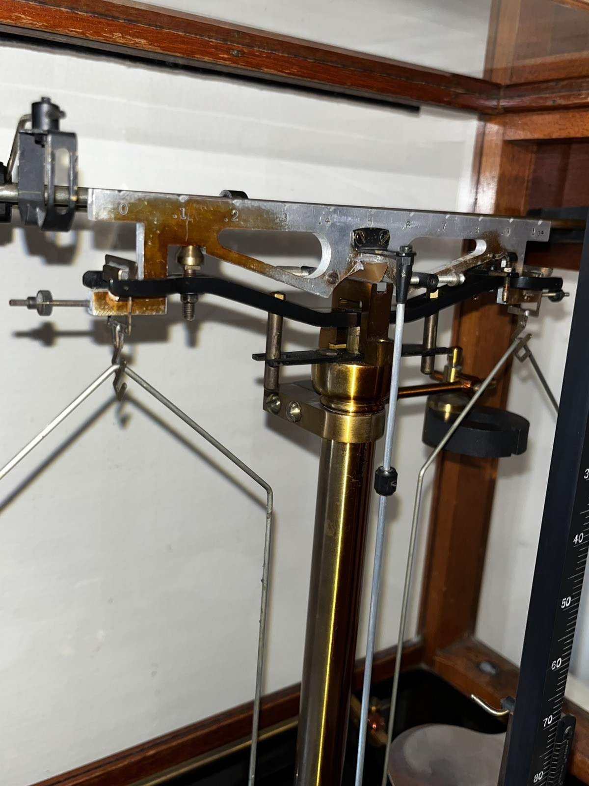 Antique Seederer-Kohlbusch Scientific Balance Scale.