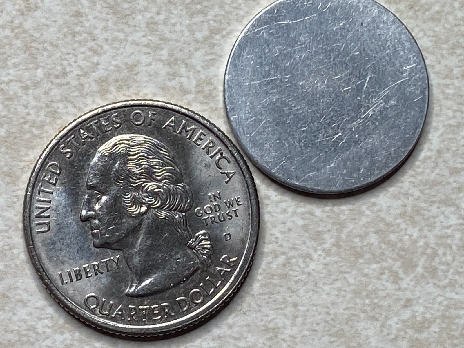 T9108 One Pint Milk, Unknown Anillo Restrike Arcade Token