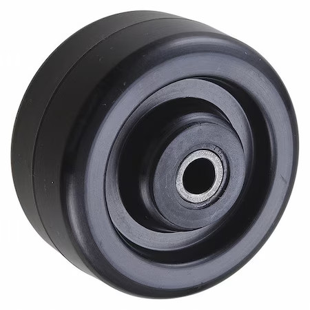 Caster Wheel, 4 In, Precision Ball Bearing,  16V367