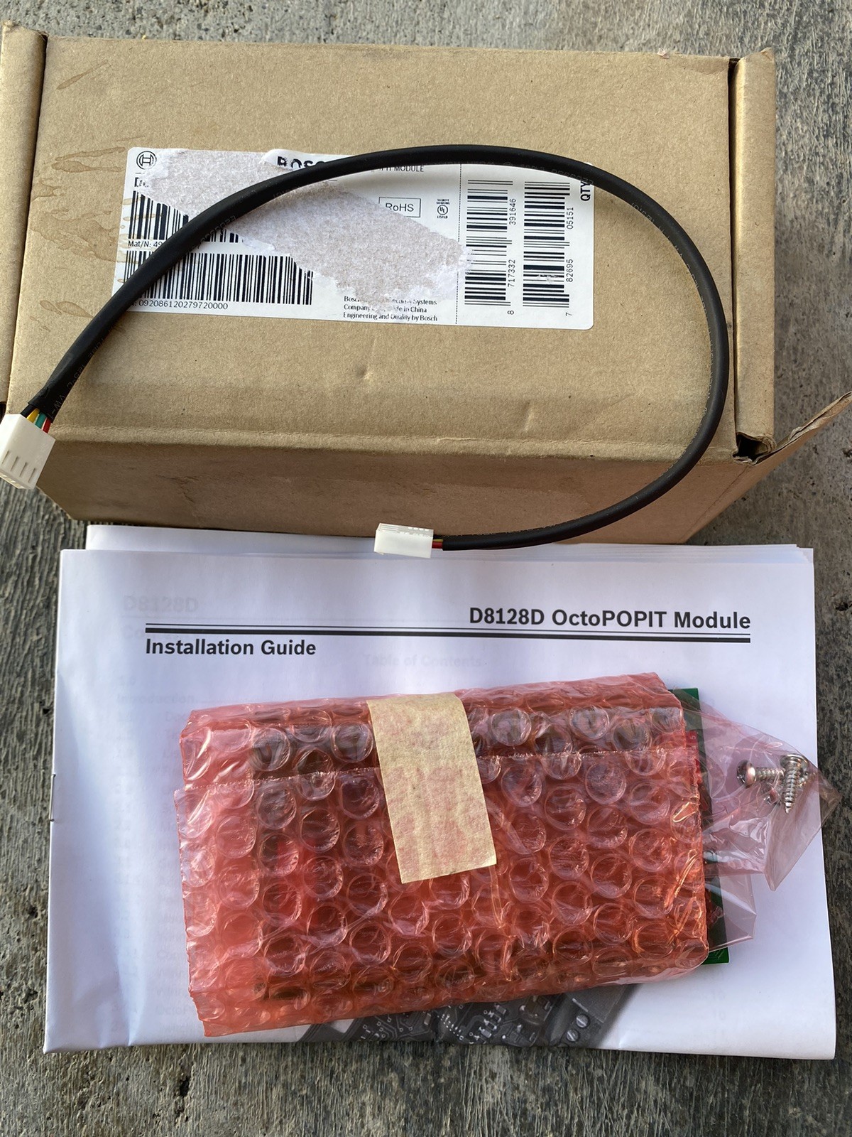 Bosch D8128D Octopoit Module Security Systems, Model D8128D, MPN 4998800197