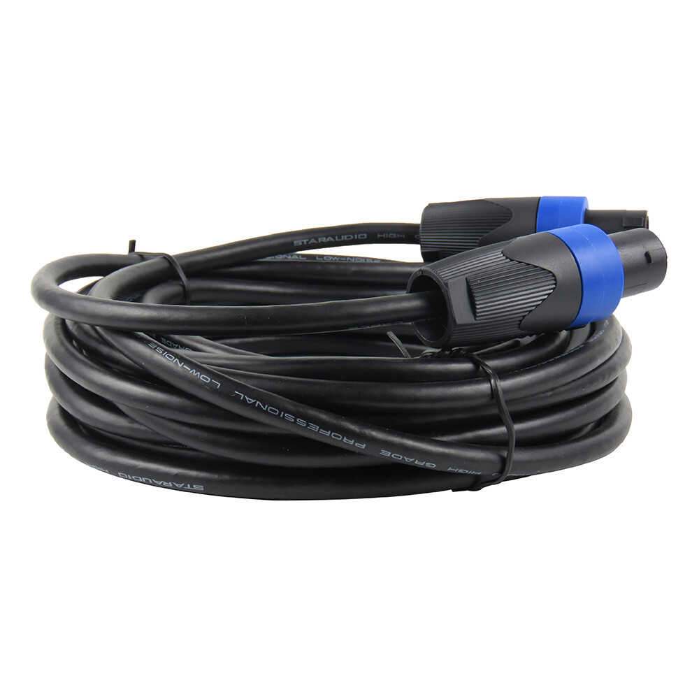 25ft Studio Speakon Male Cable to Speaker Speakon Male Speakon Cable for Audio