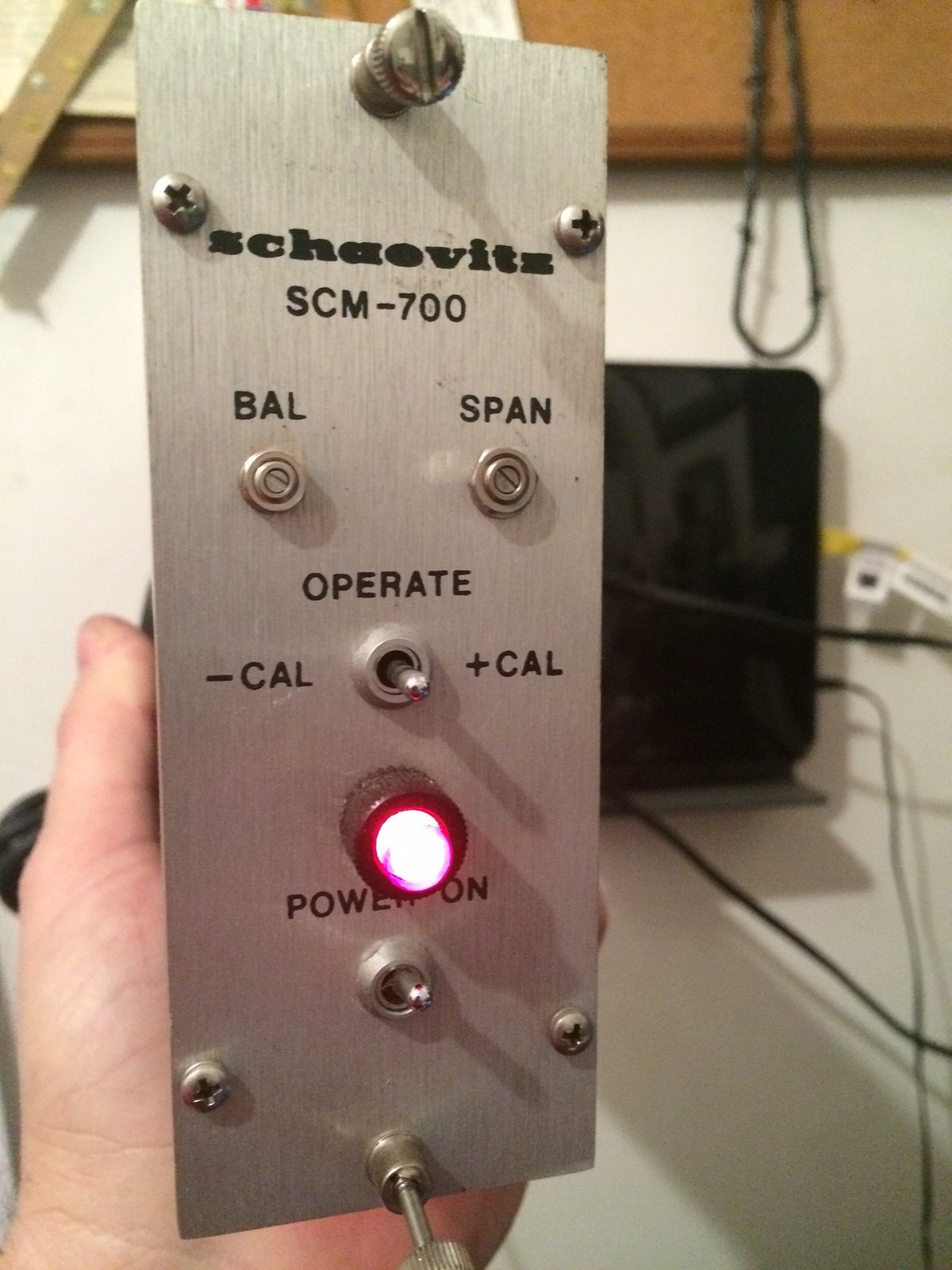 SCHAEVITZ SCM-700 SIGNAL CONDITIONER FOR TRANSDUCER