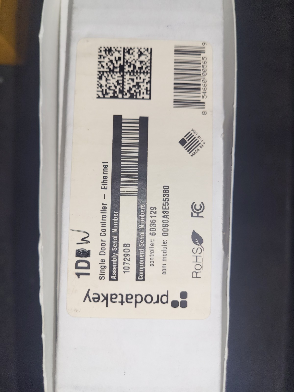 PDK JW-R1  One Door Controller