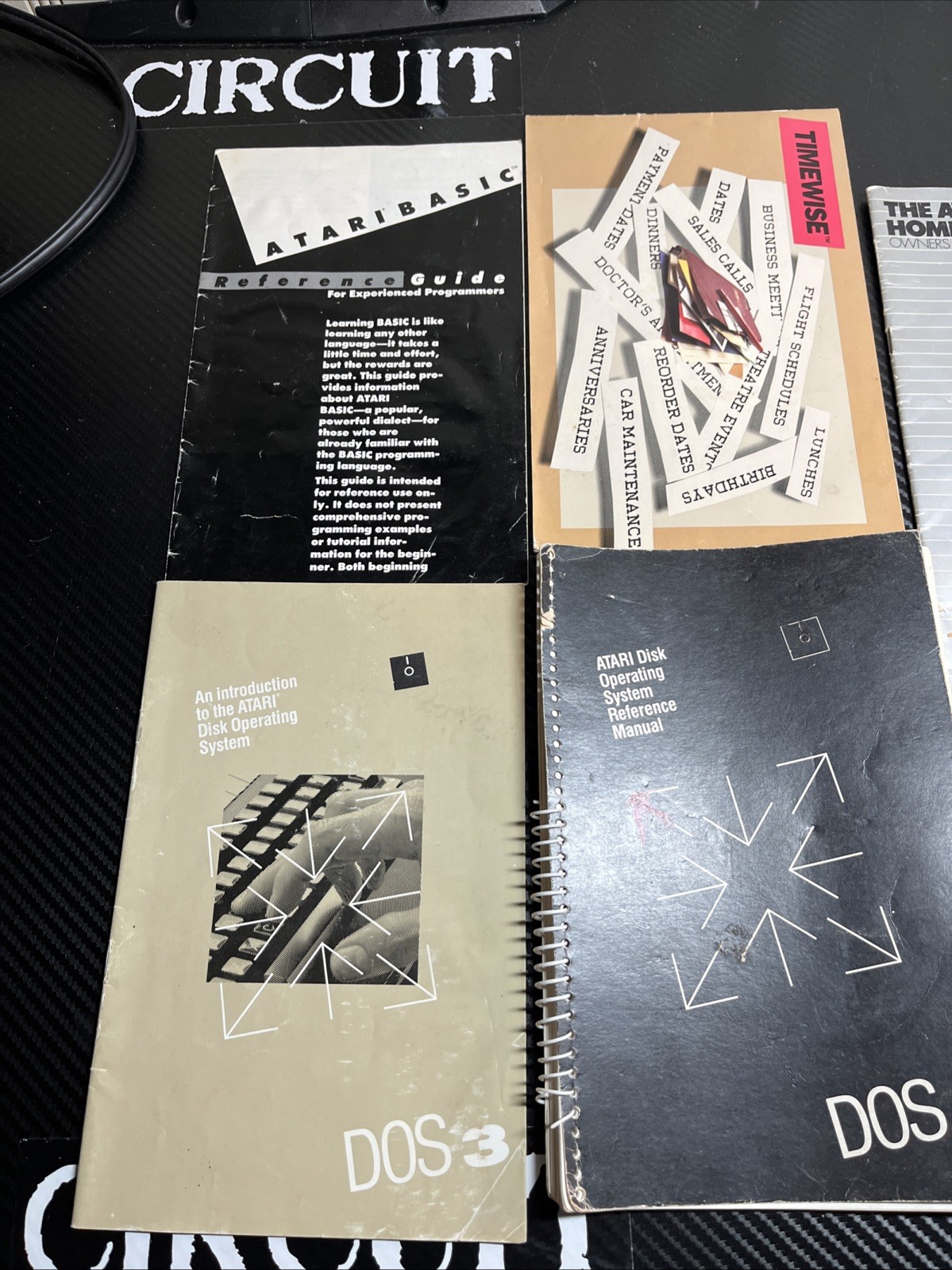 Vintage ATARI 800/XL Home Computer Owner's Guide Plus Extra Manuals