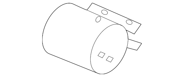 Genuine GM Tailpipe Extension Clamp 84612124