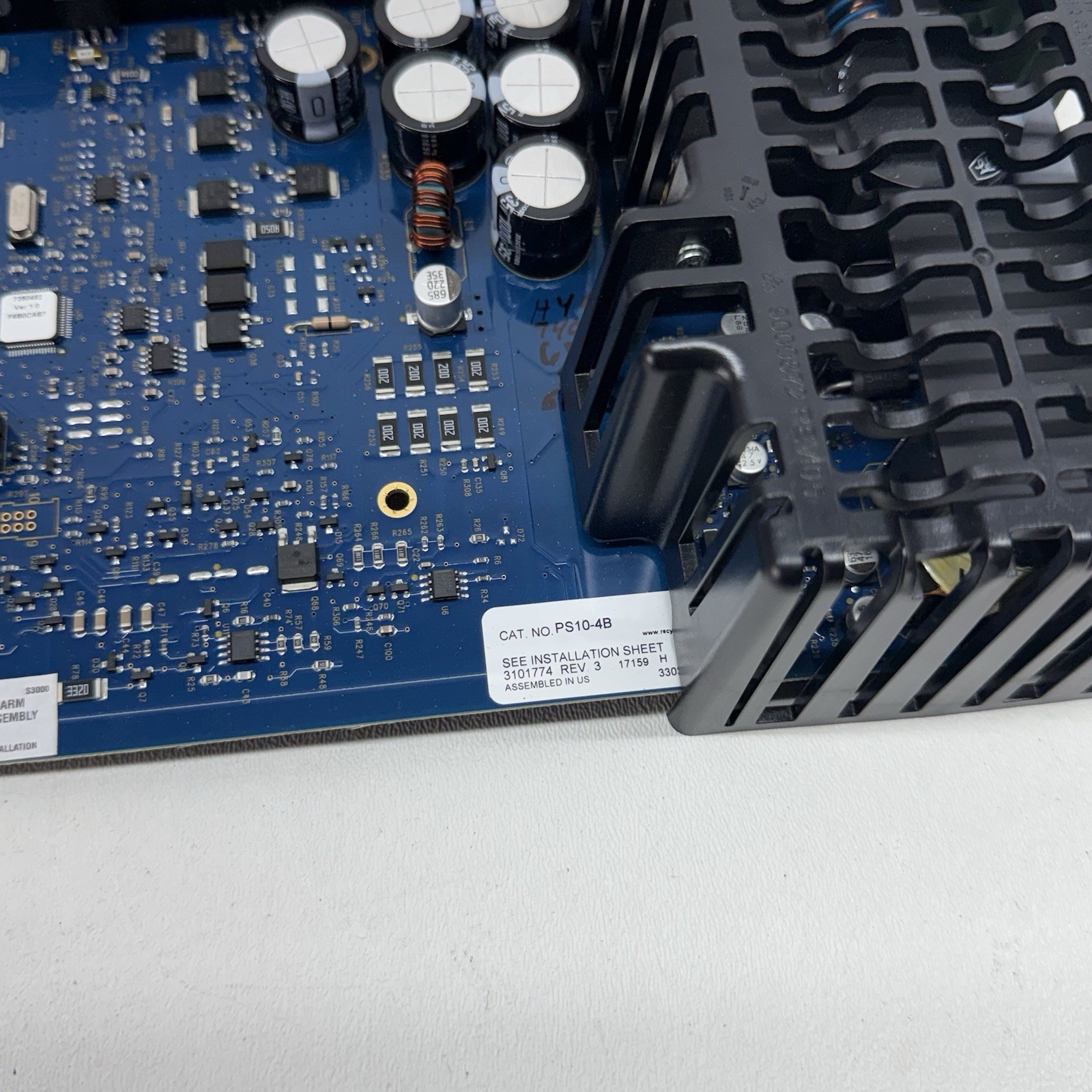 EDWARDS PS10-4B POWER SUPPLY FIRE ALARM BOARD