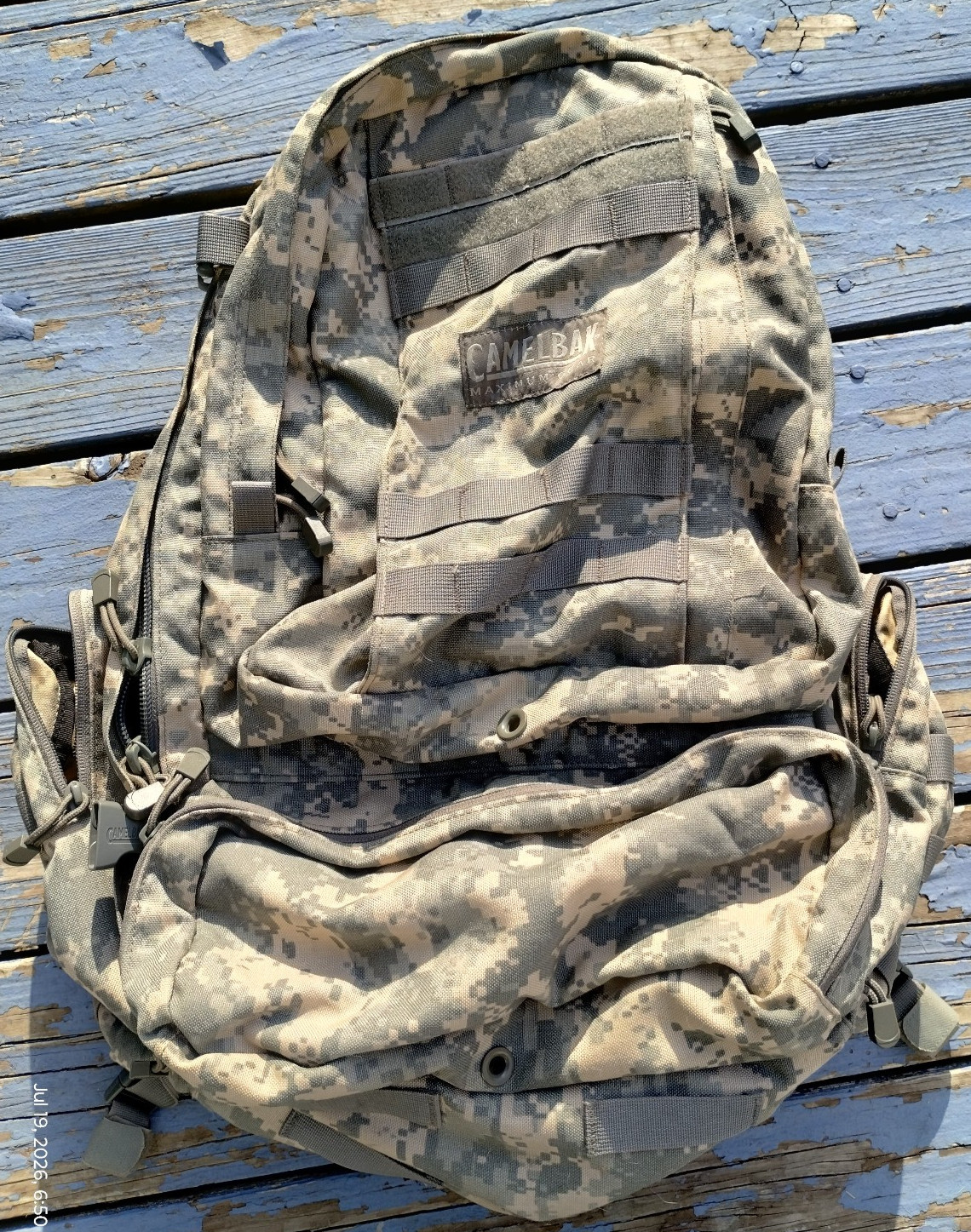 Camelbak Maximum Gear BFM Backpack With Bladder, ACU/UCP, VGC