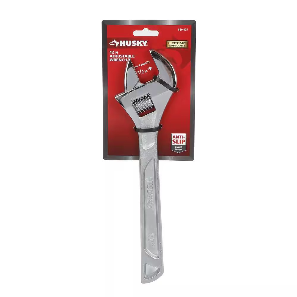 12 In. Adjustable Wrench