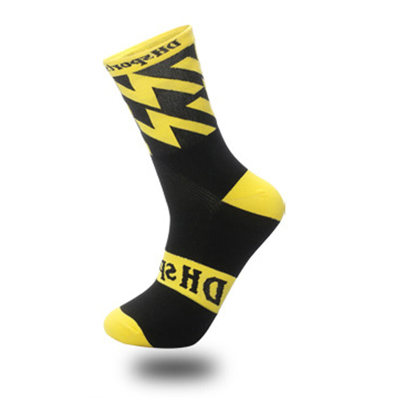 Cycling Socks Men Women Riding Bicycle Bike Sports Ankle Socks XC MTB  BMX Black