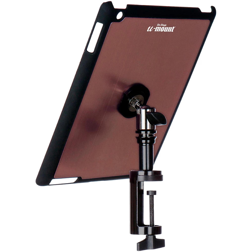 OnStage Quick Disconnect Table Edge Tablet Mounting Sys SnapOn Cover Muave LN