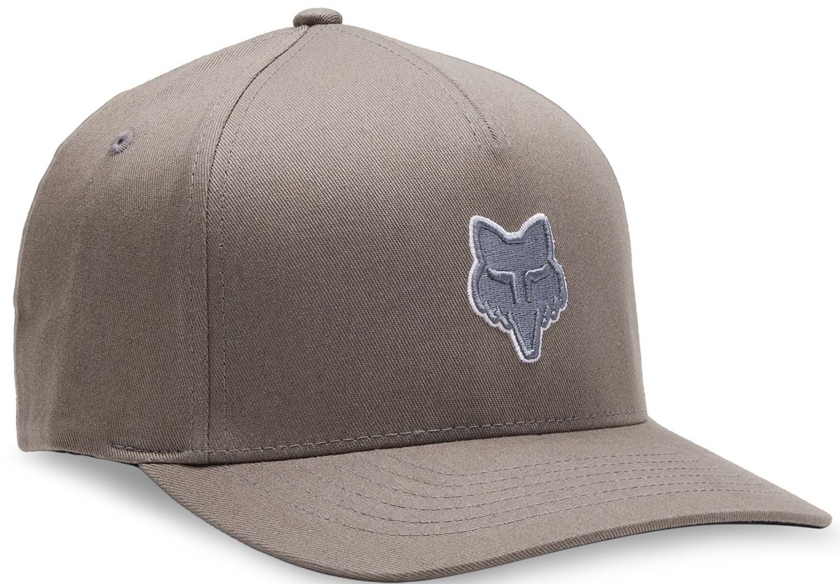 Fox Racing Fox Head Flexfit Hat Steel Gray