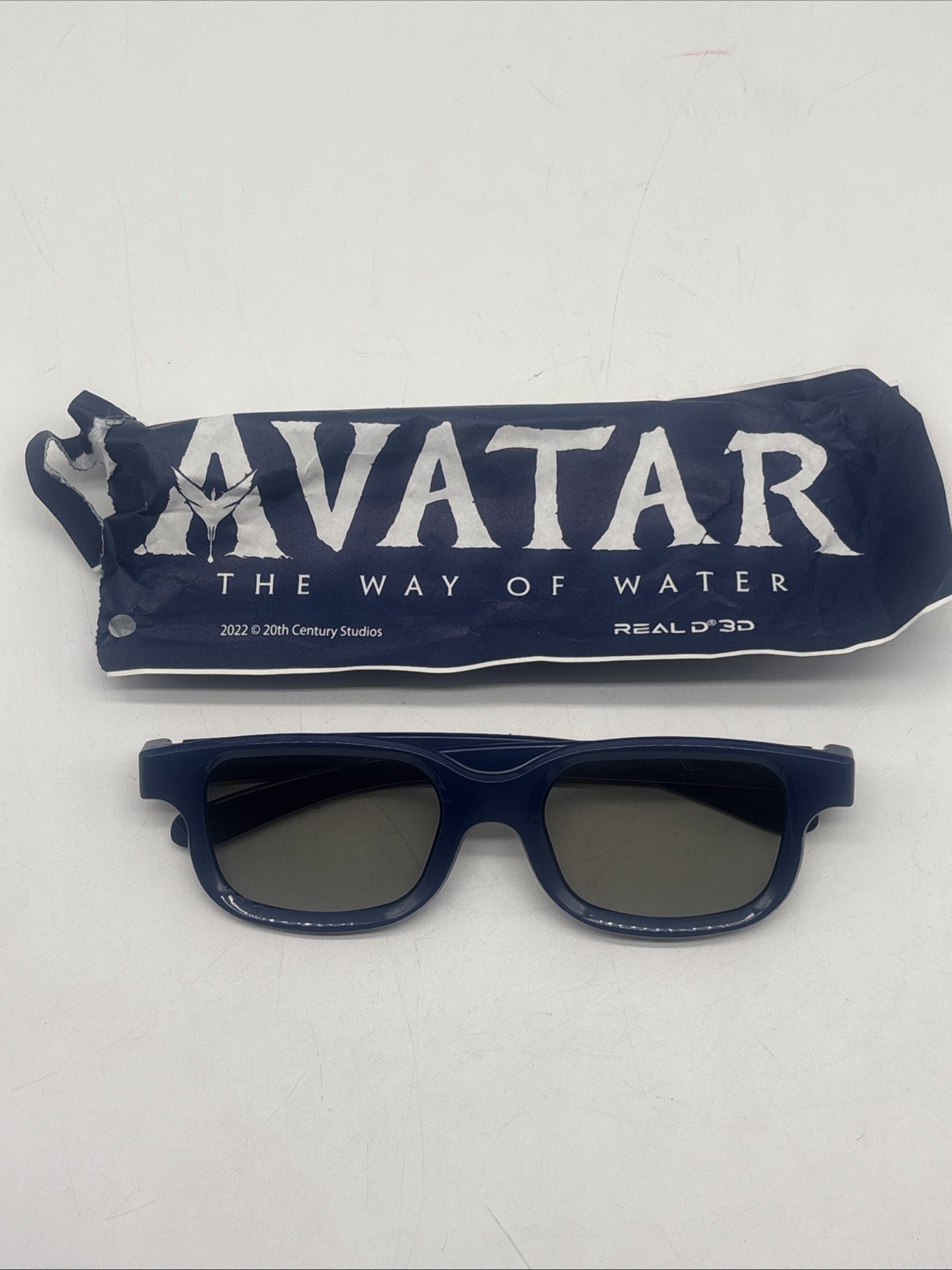 AVATAR THE WAY OF THE WATER REAL D 3D Glasses Movie Theater Film with open pack