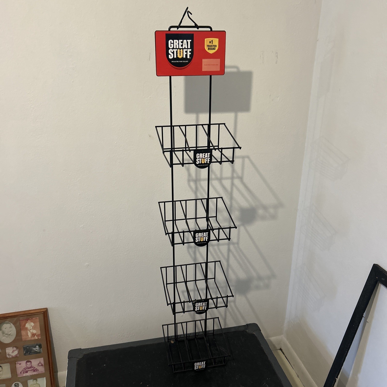 GREAT STUFF SPRAY FOAM Wire Display Rack Great For Bottle Display  8oz Bottle
