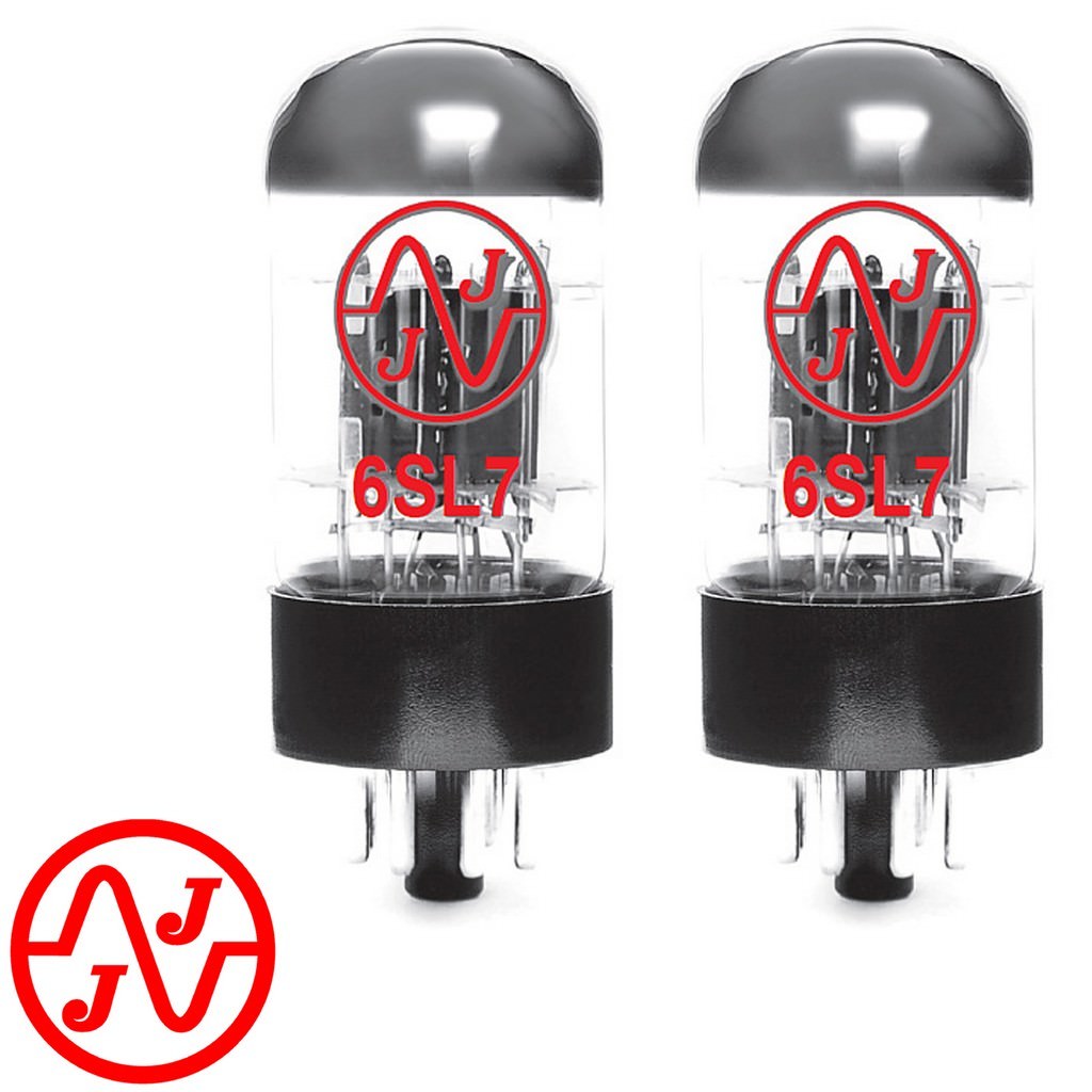 New In Box JJ Tesla 6SL7 Gain Matched Pair (2) Vacuum Tubes 6SL7GT
