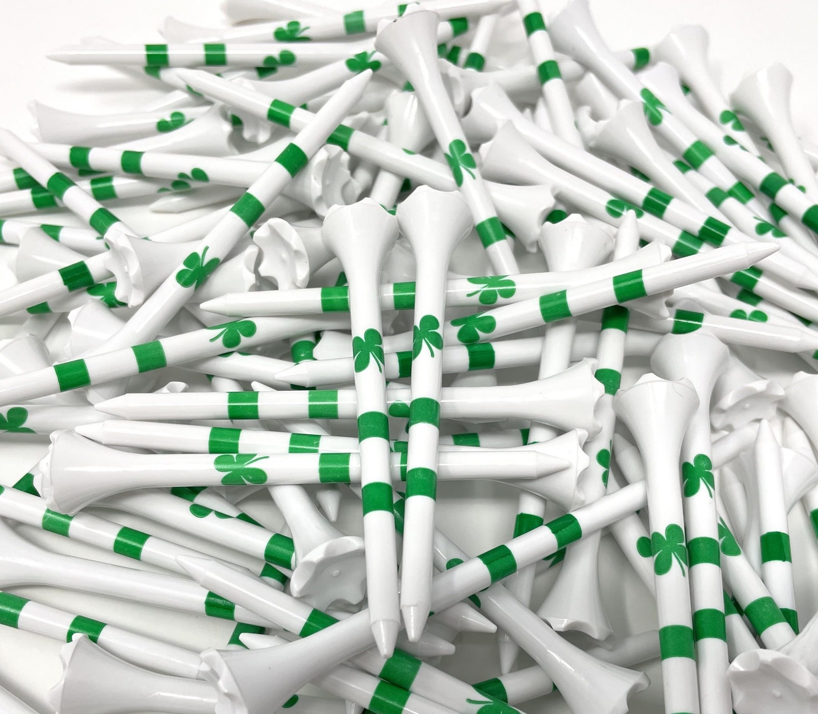 NorthPointe 2 3/4” USA Stars and Stripes America Flag Golf Tees Plastic - 100...