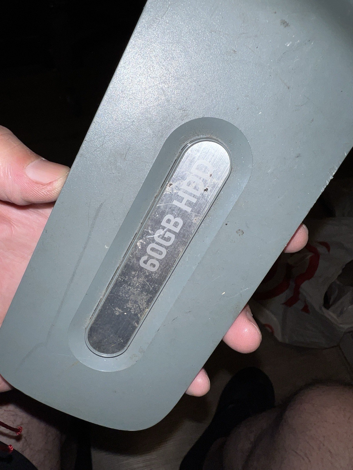 OEM Microsoft Xbox 360 Hard Drive HDD 60GB External Storage UnTested.