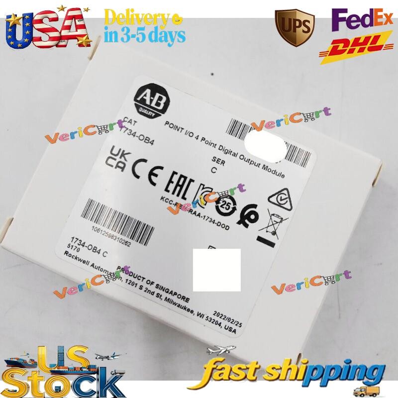 NEW Allen-Bradley 1734-OB4 POINT I/O 4 Point Digital Output Module US Free Tax