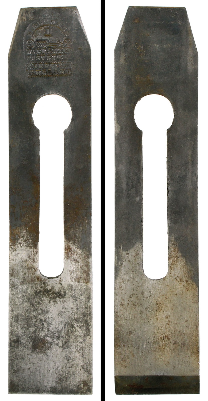 Original W. Butcher 1 5/8 Inch Tapered Iron - Old Stock -mjdtoolparts