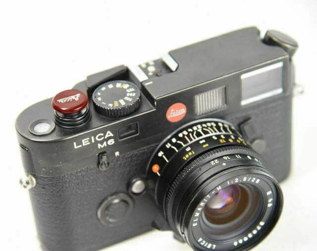 For Leica Soft Release Button Red  HOT