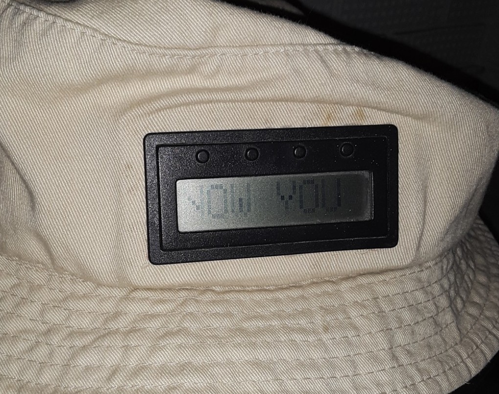 LCD display Bucket Hat