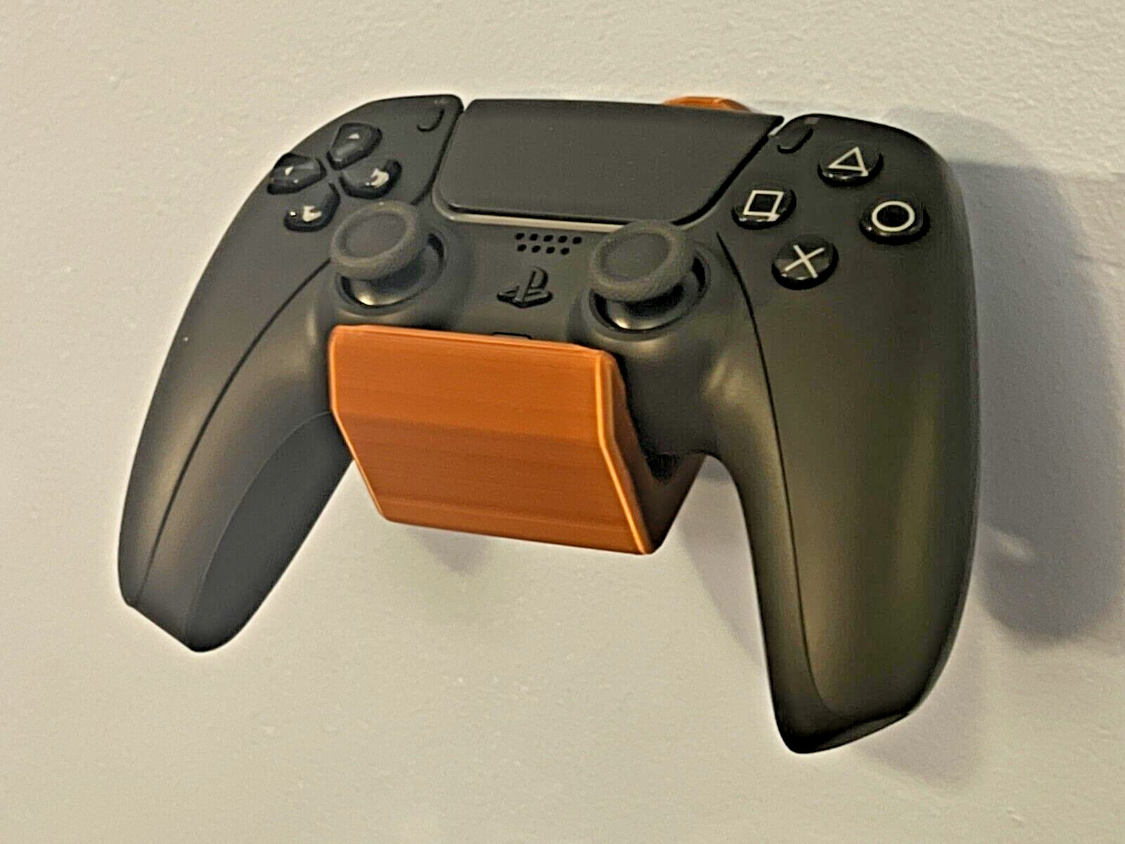 (Black) Universal Video Game Controller Holder Wall Mount Display