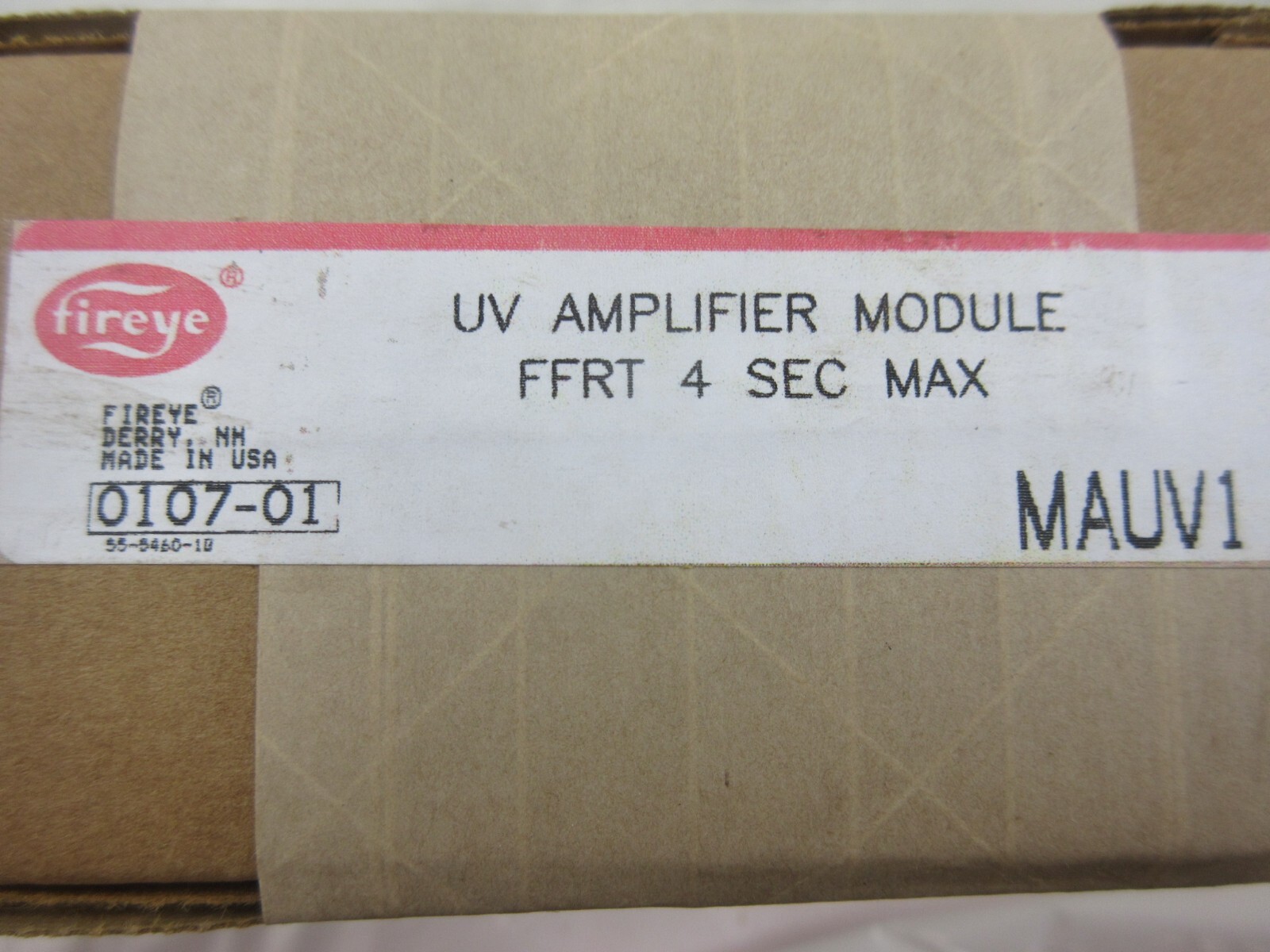 FIREYE MAUV1 ULTRA VIOLET AMPLIFIER MODULE