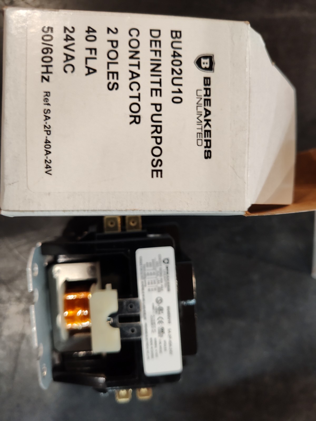 BREAKERS UNLIMITED BU402U10 24VAC NSMP